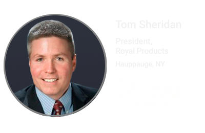 Tom Sheridan, President of Roayl Products
